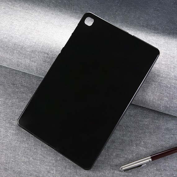 Samsung Galaxy Tab S6 Lite 10 4 P610 Kılıf CaseUp Colored Silicone Siyah 5